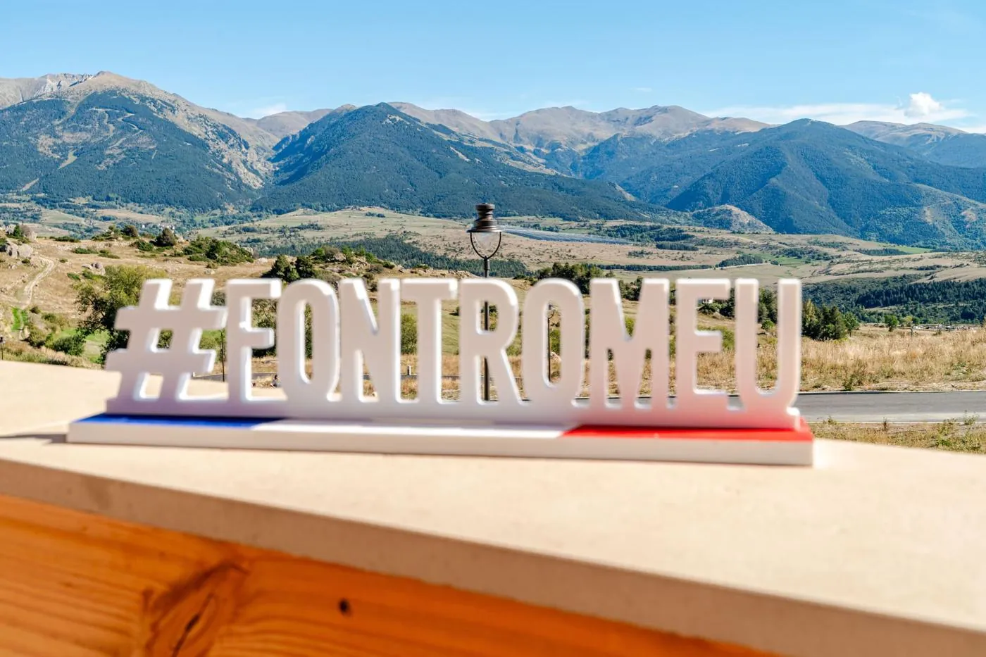 Panorama sur les montagnes de Font-Romeu, terrain de stage sportif en altitude