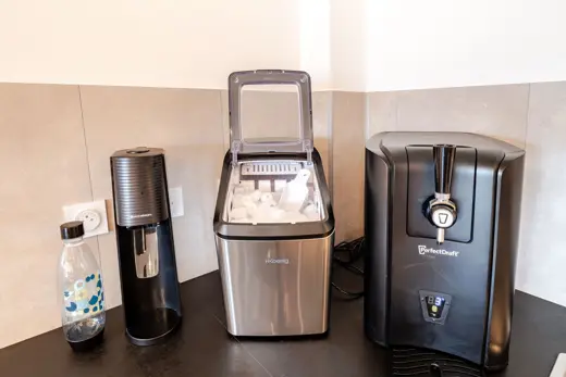 Machine à glaçons et Sodastream